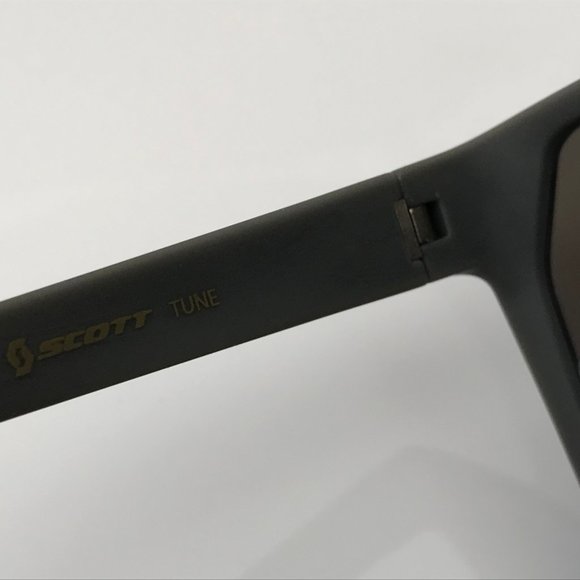 Scott Tune Men Sunglasses Blue Mirror Lenses Gray - Picture 9 of 16